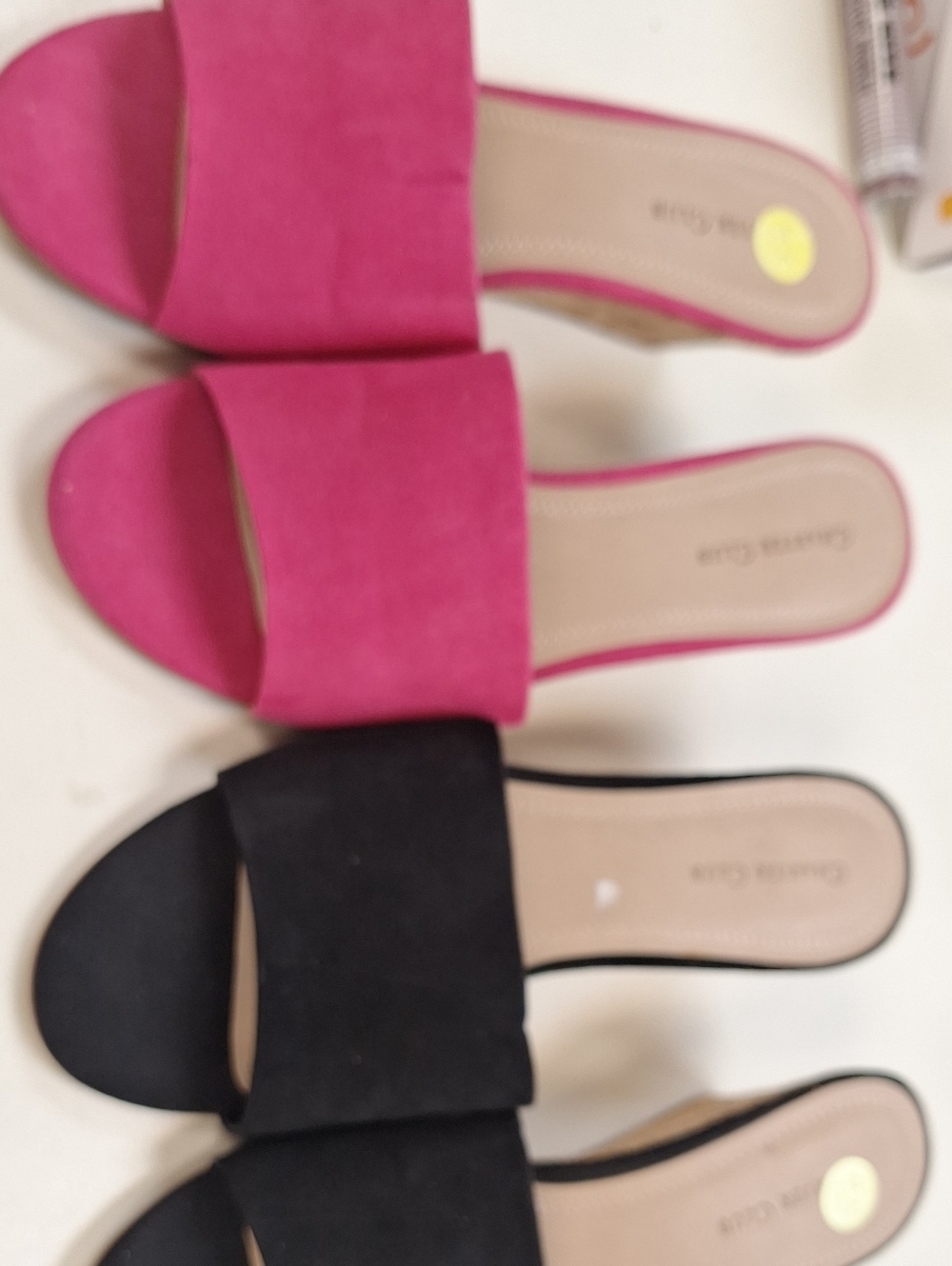 Pink Slide Sandals